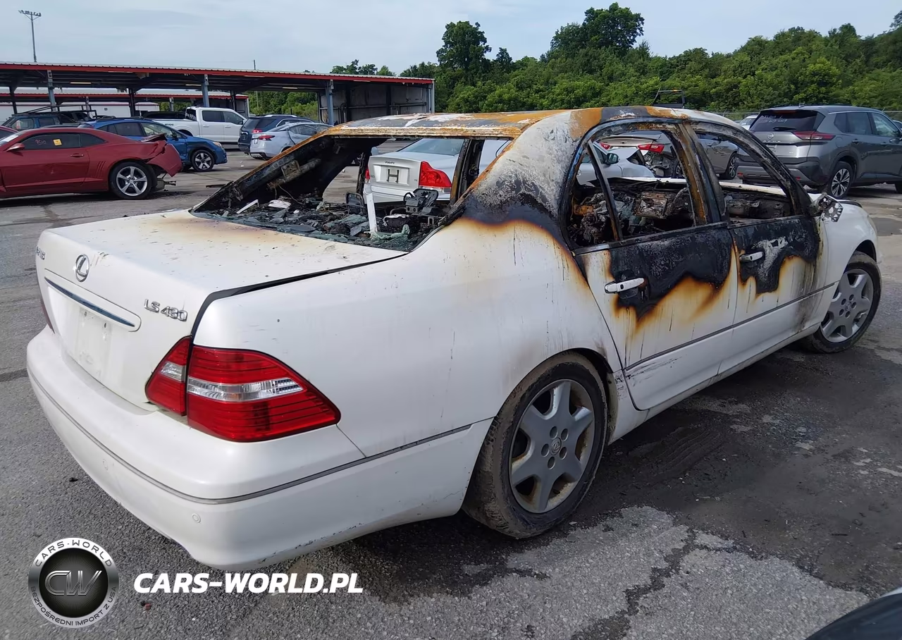 2004 Lexus Ls 430 VIN:JTHBN36F340142094 - 4
