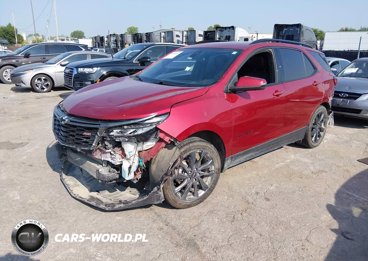 2022 Chevrolet Equinox Fwd Rs VIN:3GNAXMEV3NS120264 - 2