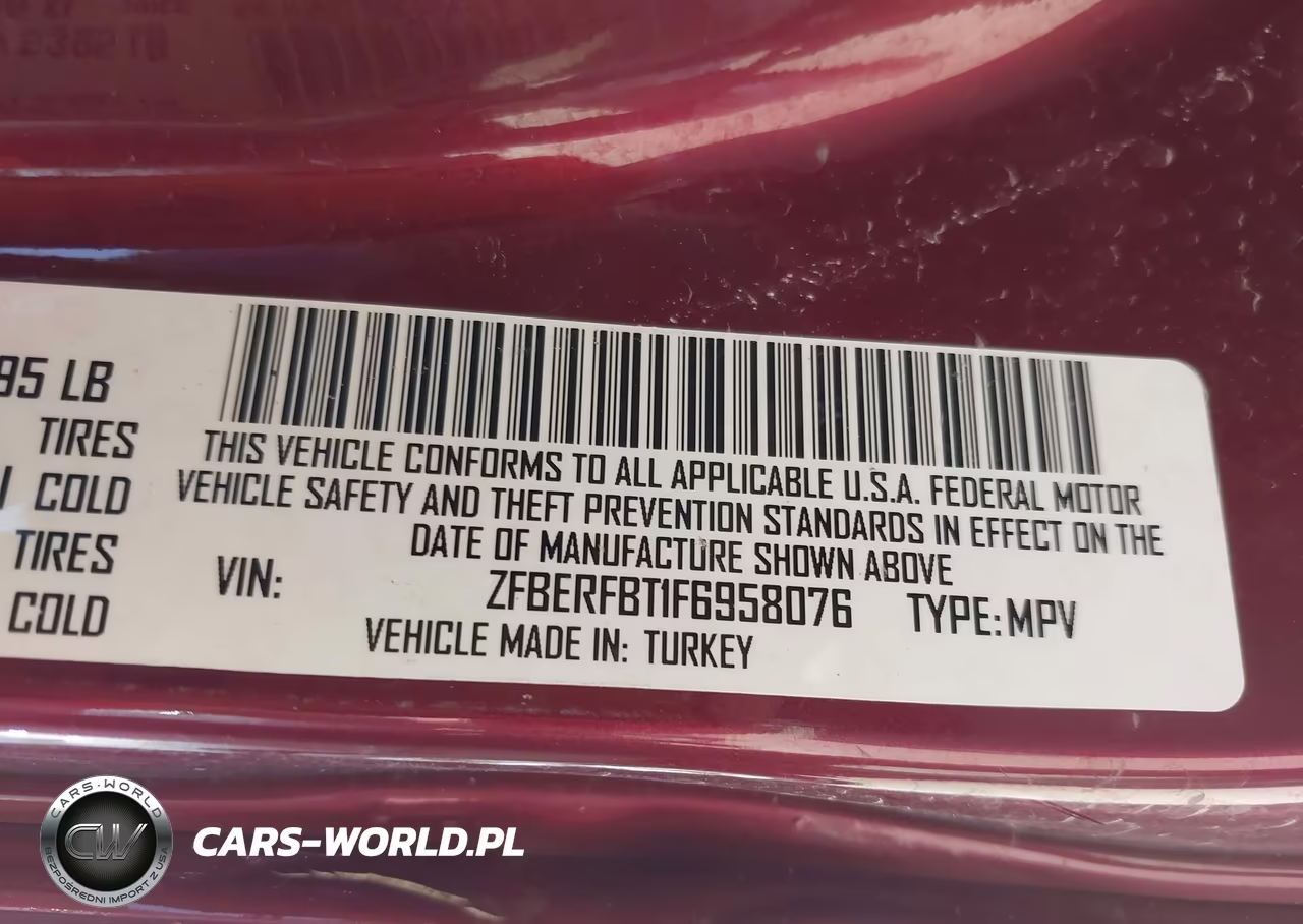 2015 Ram Promaster City Tradesman Slt VIN:ZFBERFBT1F6958076 - 9