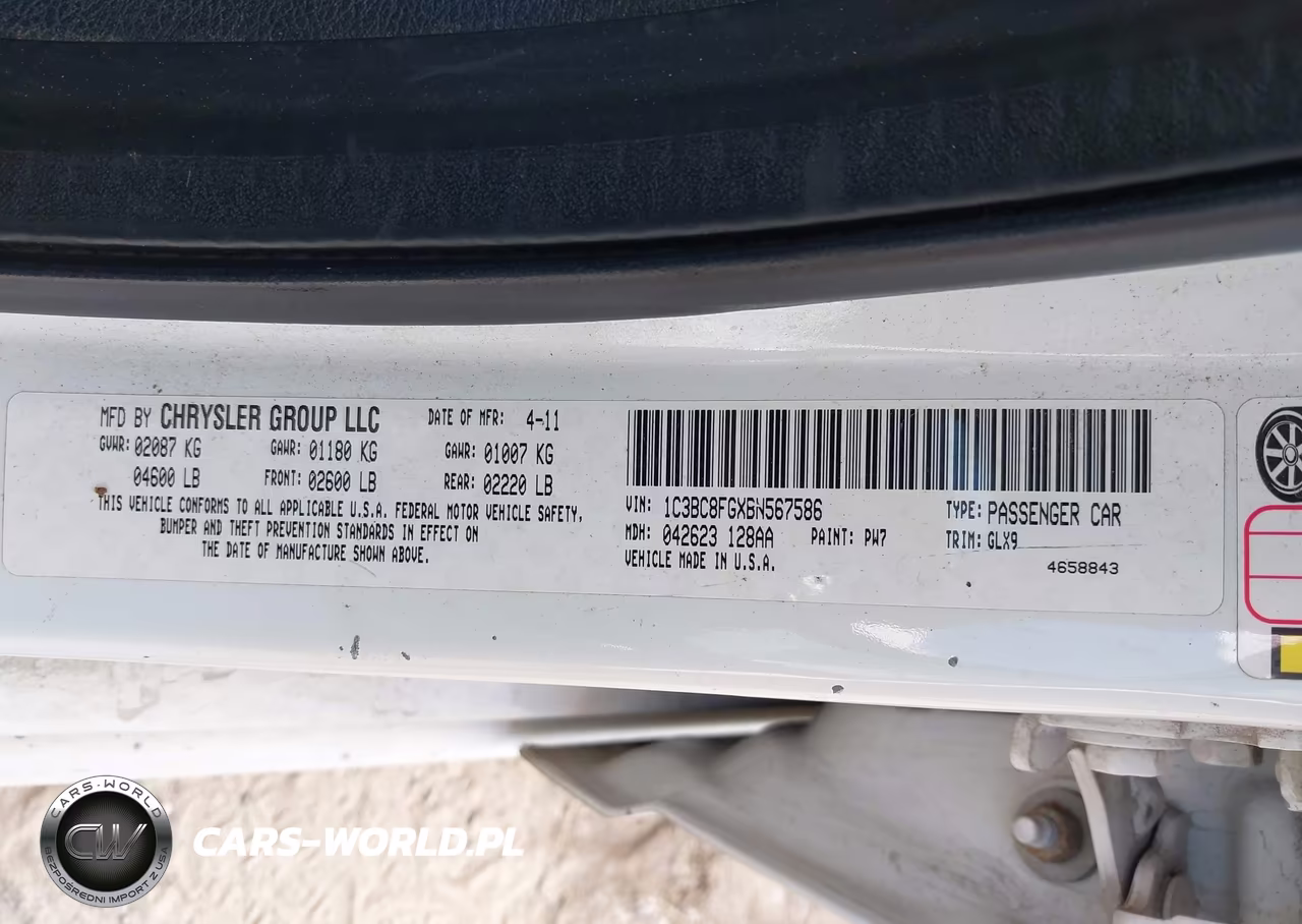 2011 Chrysler 200 S VIN:1C3BC8FGXBN567586 - 9