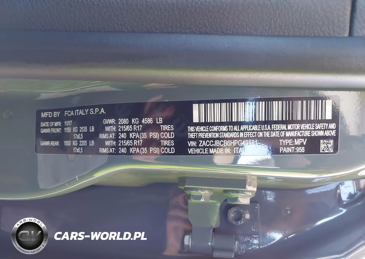 2017 Jeep Renegade Trailhawk VIN:ZACCJBCB6HPG49181 - 9