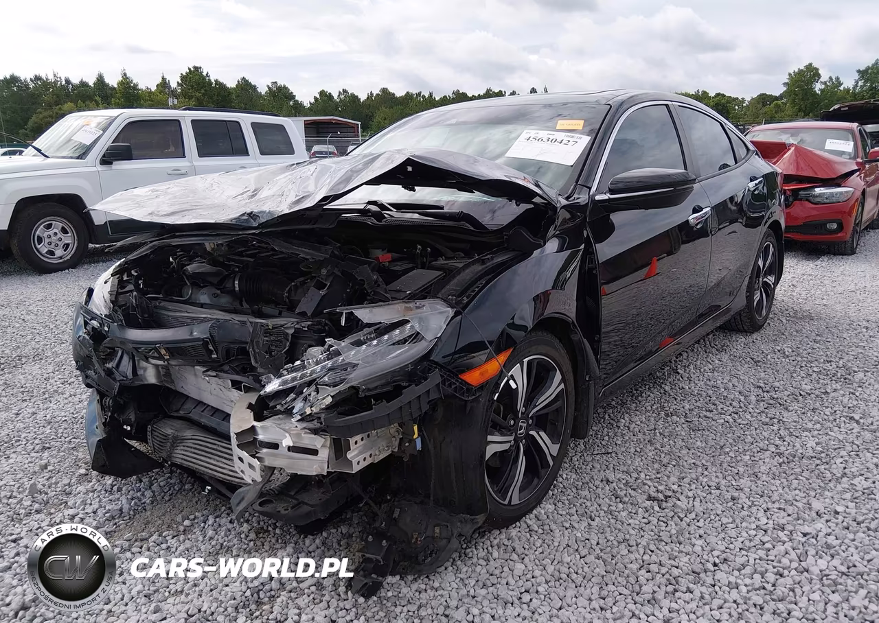 2017 Honda Civic Touring VIN:19XFC1F97HE016437 - 2