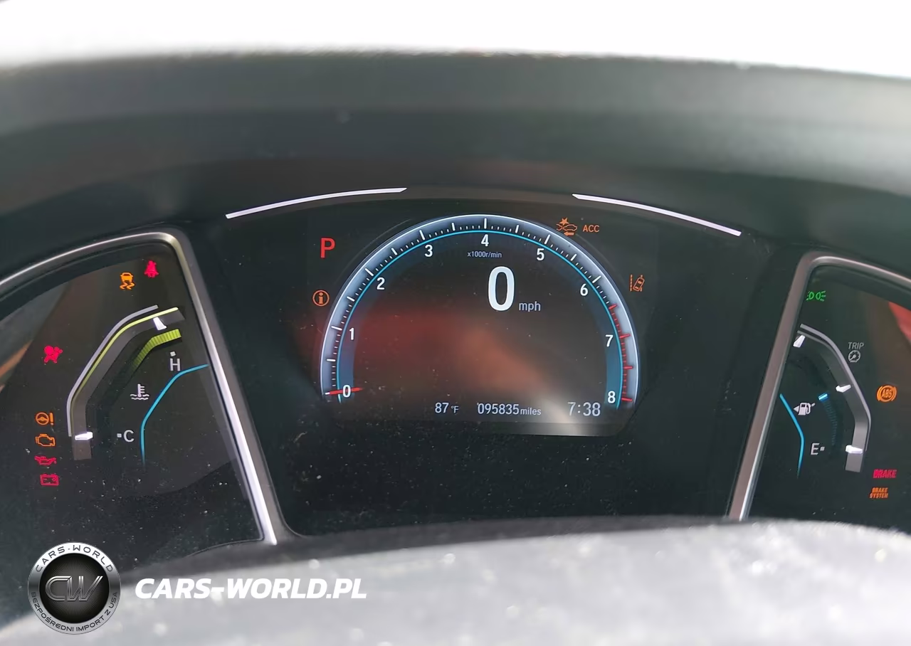 2017 Honda Civic Touring VIN:19XFC1F97HE016437 - 7