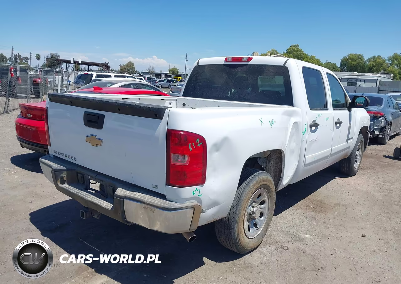 2008 Chevrolet Silverado 1500 Ls VIN:2GCEC13C381191566 - 4