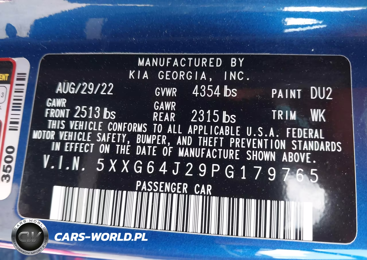 2023 Kia K5 Gt-Line VIN:5XXG64J29PG179765 - 9