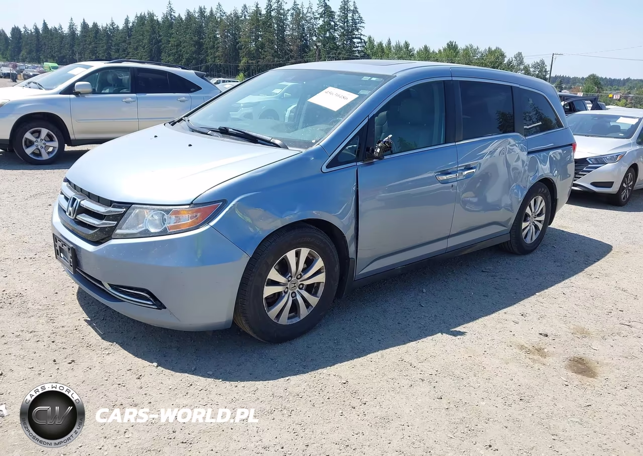 2014 Honda Odyssey Ex-L VIN:5FNRL5H66EB093247 - 2