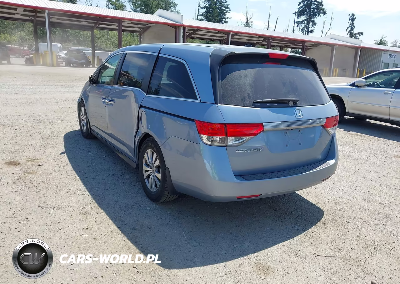 2014 Honda Odyssey Ex-L VIN:5FNRL5H66EB093247 - 3