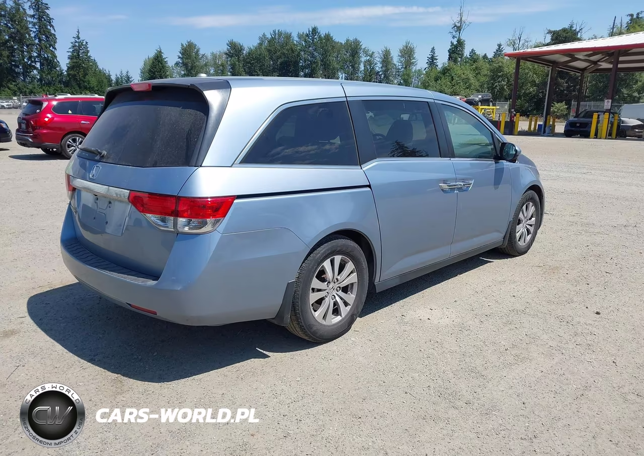 2014 Honda Odyssey Ex-L VIN:5FNRL5H66EB093247 - 4