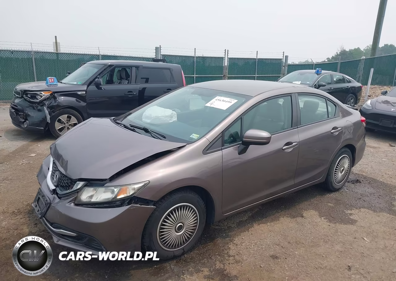 2015 Honda Civic Lx VIN:19XFB2F5XFE105096 - 2