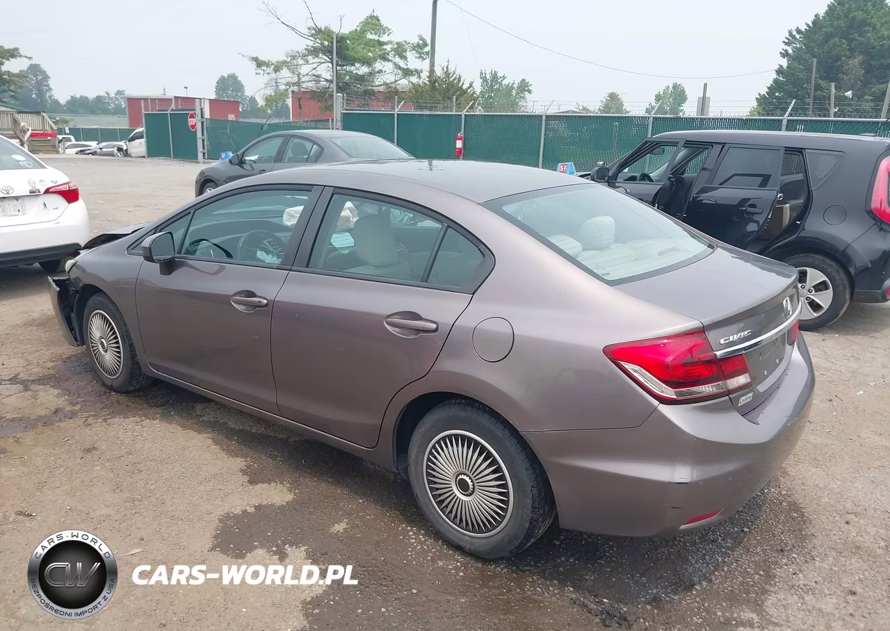 2015 Honda Civic Lx VIN:19XFB2F5XFE105096 - 3