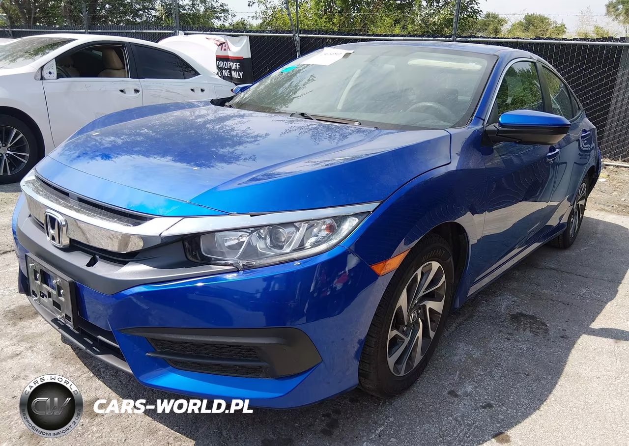 2018 Honda Civic Ex VIN:2HGFC2F78JH577293 - 2