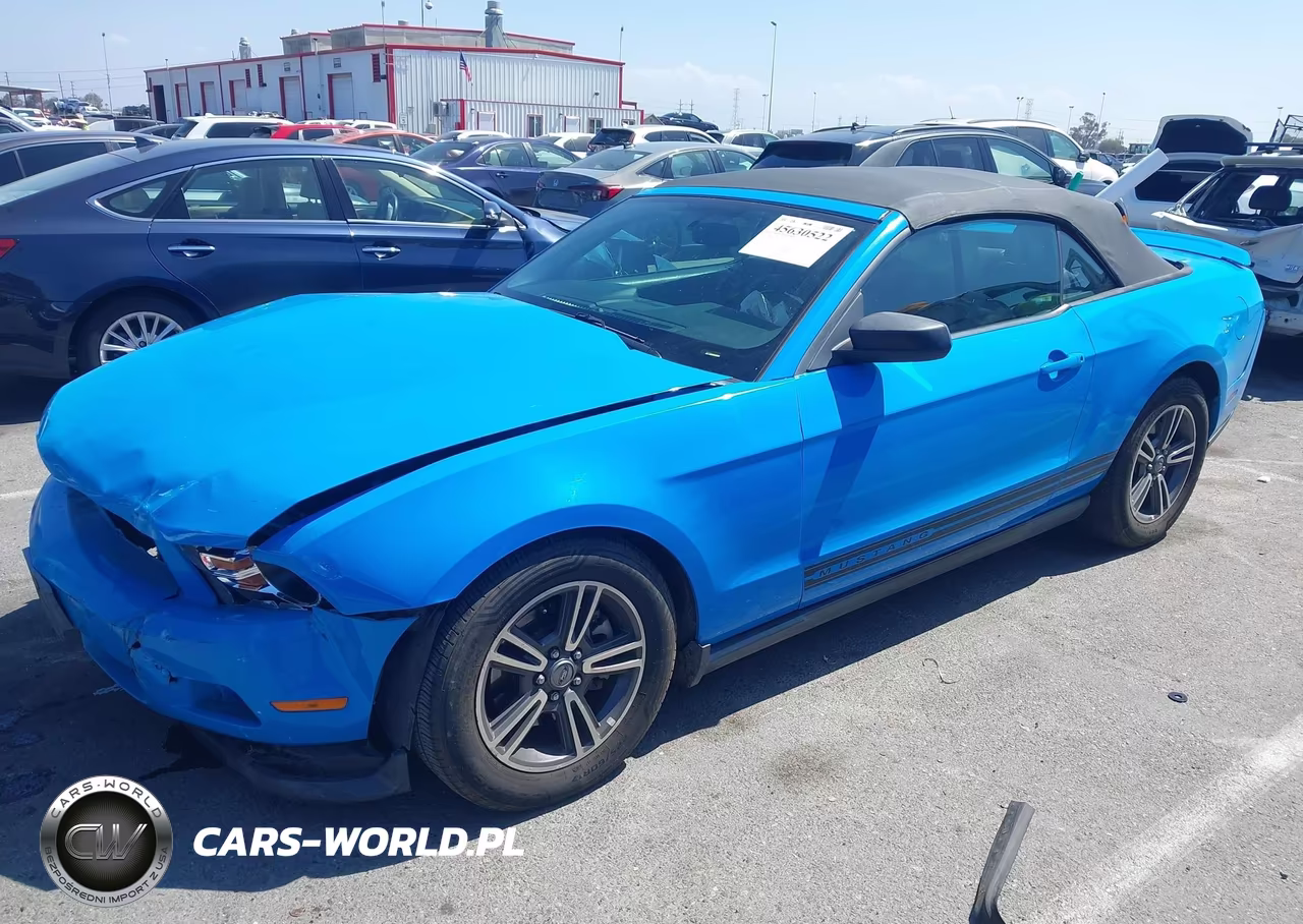 2012 Ford Mustang V6 Premium VIN:1ZVBP8EM7C5282494 - 2