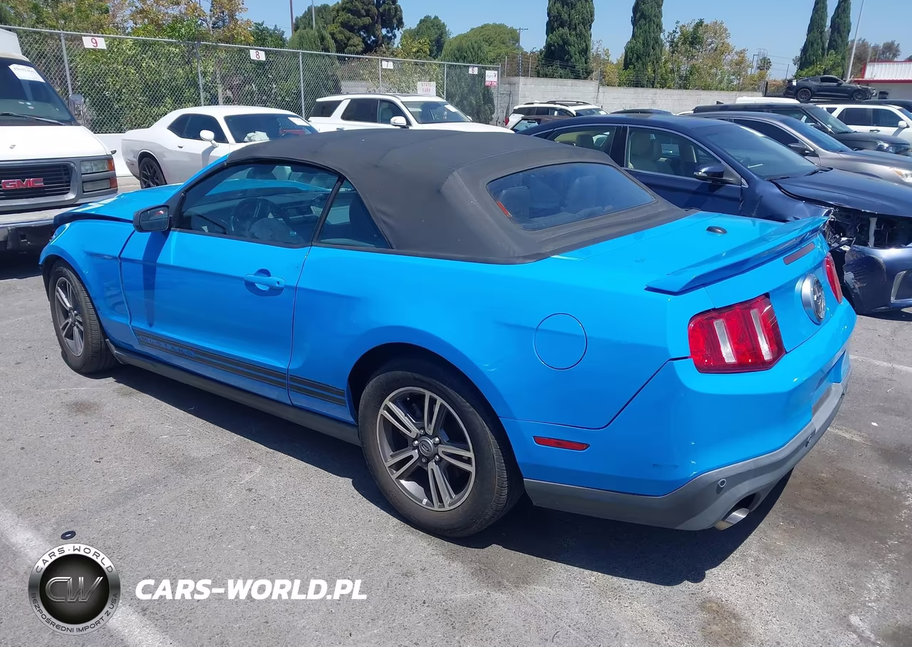 2012 Ford Mustang V6 Premium VIN:1ZVBP8EM7C5282494 - 3