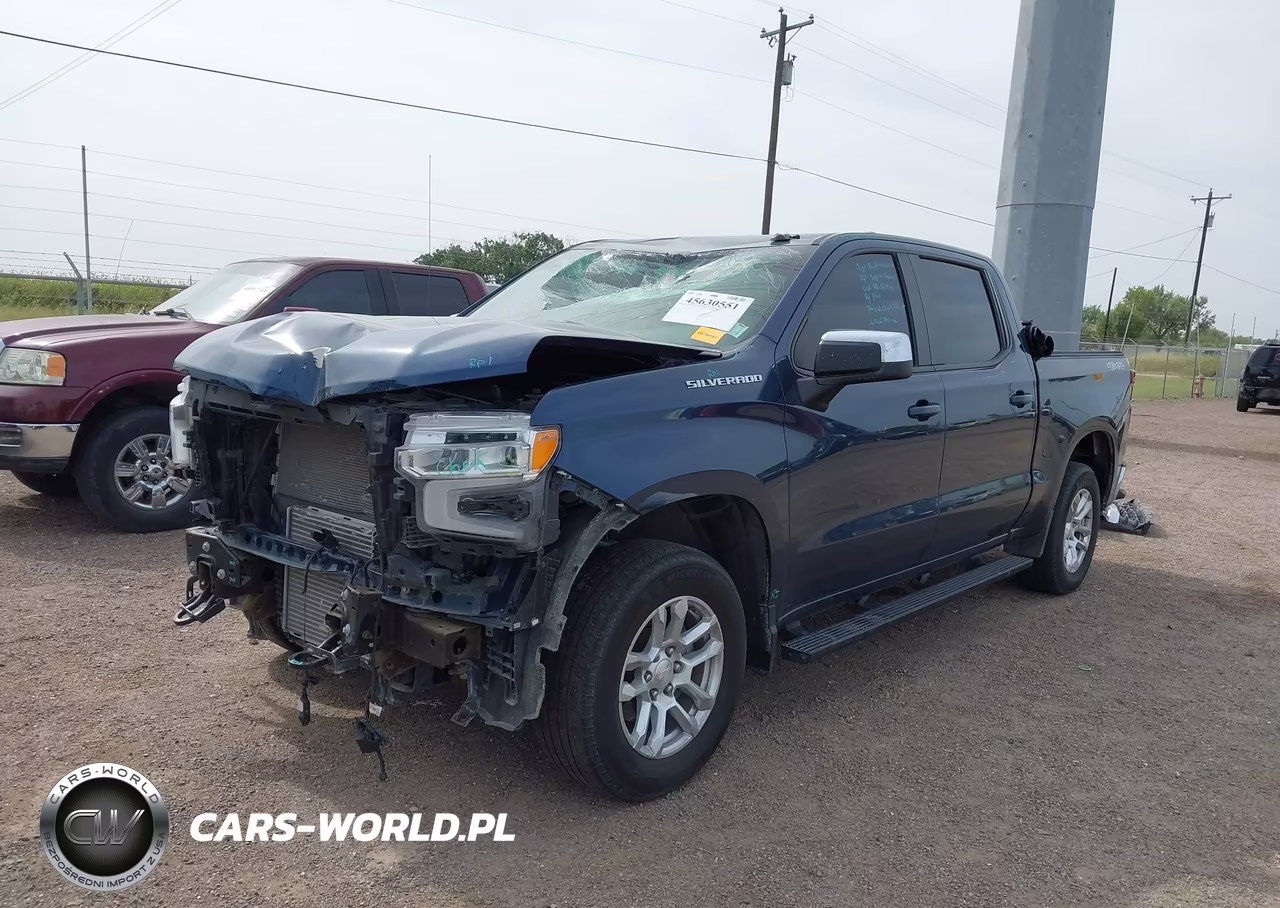 2022 Chevrolet Silverado 1500 4Wd Short Bed Lt With 2Fl VIN:1GCPDKEK2NZ559626 - 2