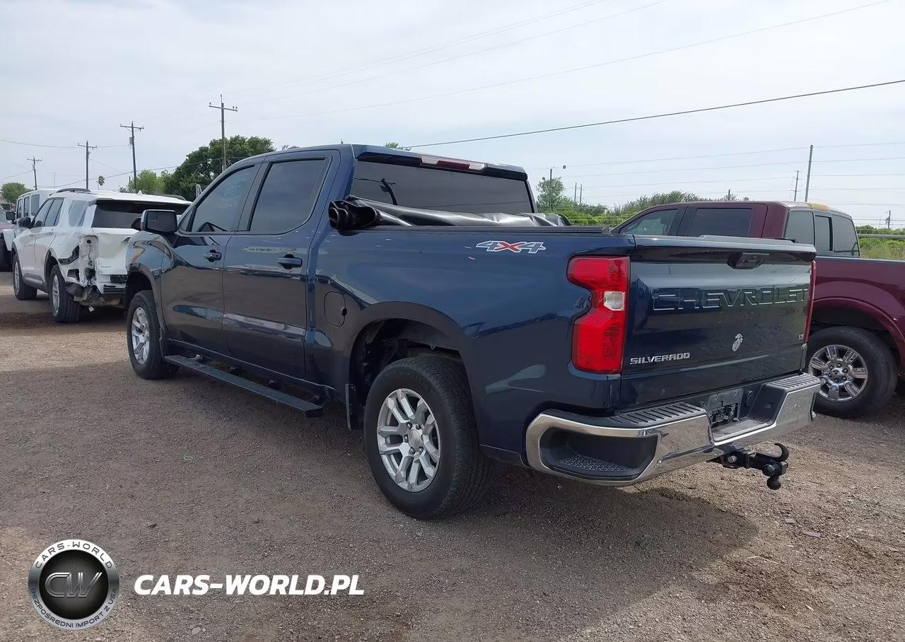 2022 Chevrolet Silverado 1500 4Wd Short Bed Lt With 2Fl VIN:1GCPDKEK2NZ559626 - 3