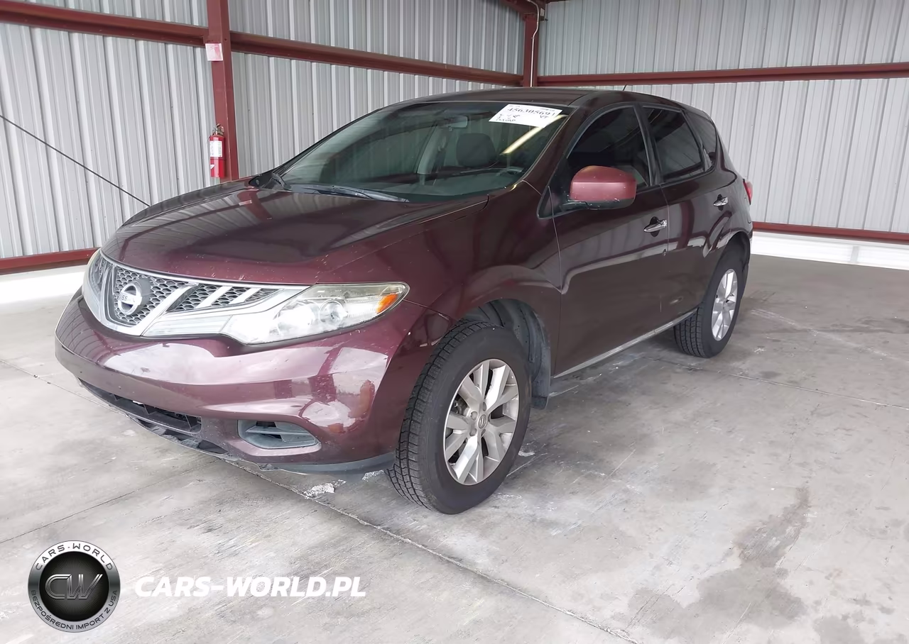 2014 Nissan Murano S VIN:JN8AZ1MU7EW404399 - 2