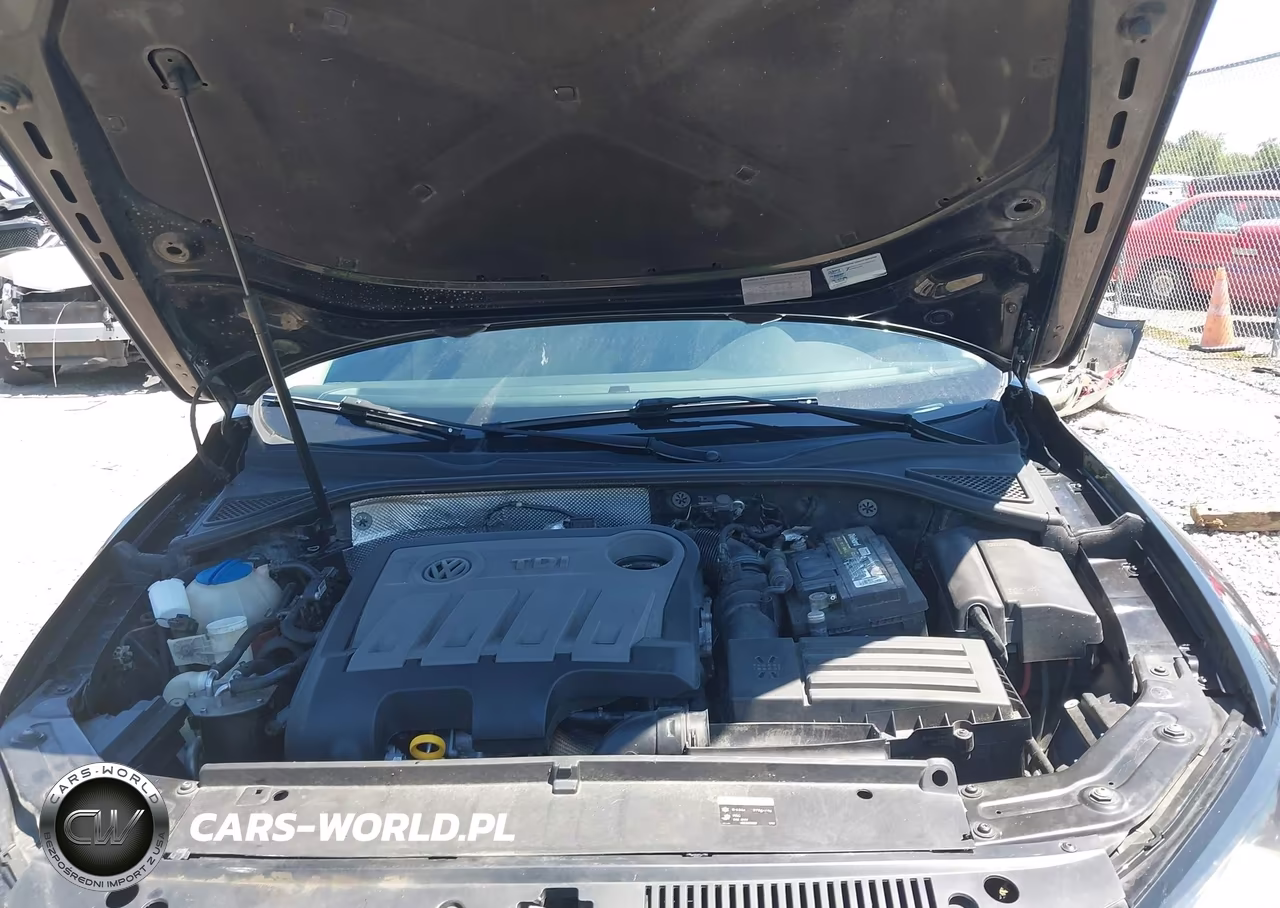 2014 Volkswagen Passat 2.0L Tdi Se VIN:1VWBN7A32EC118971 - 10