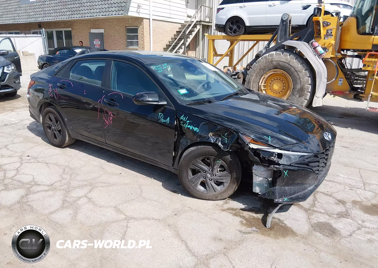 2023 Hyundai Elantra Hybrid Blue