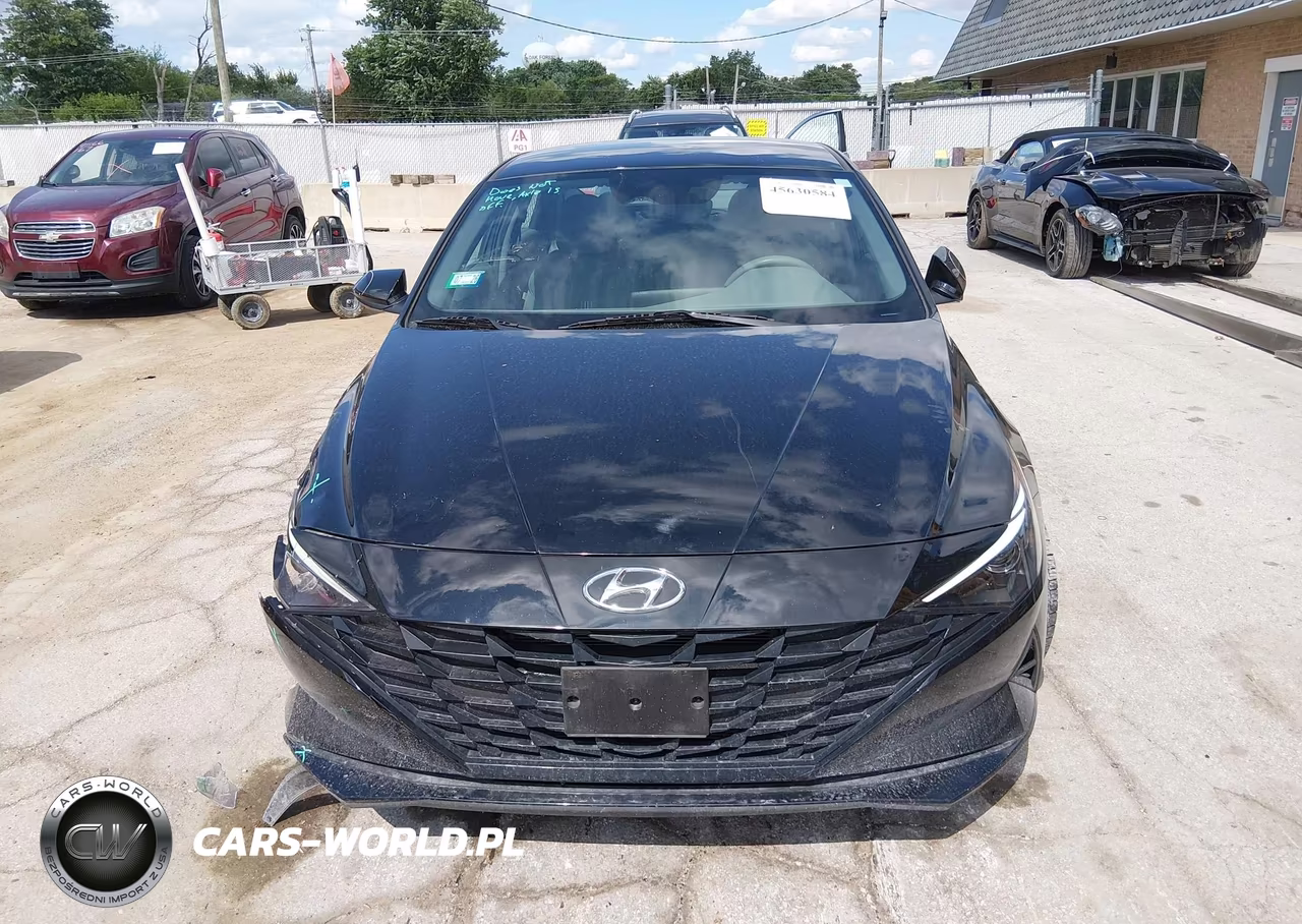 2023 Hyundai Elantra Hybrid Blue VIN:KMHLM4AJ2PU082649 - 13
