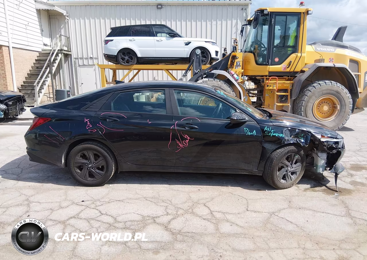 2023 Hyundai Elantra Hybrid Blue VIN:KMHLM4AJ2PU082649 - 14