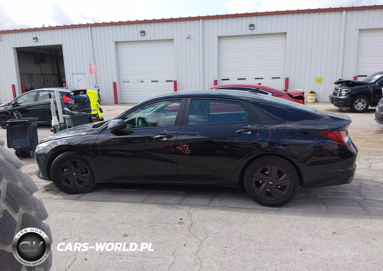 2023 Hyundai Elantra Hybrid Blue VIN:KMHLM4AJ2PU082649 - 15