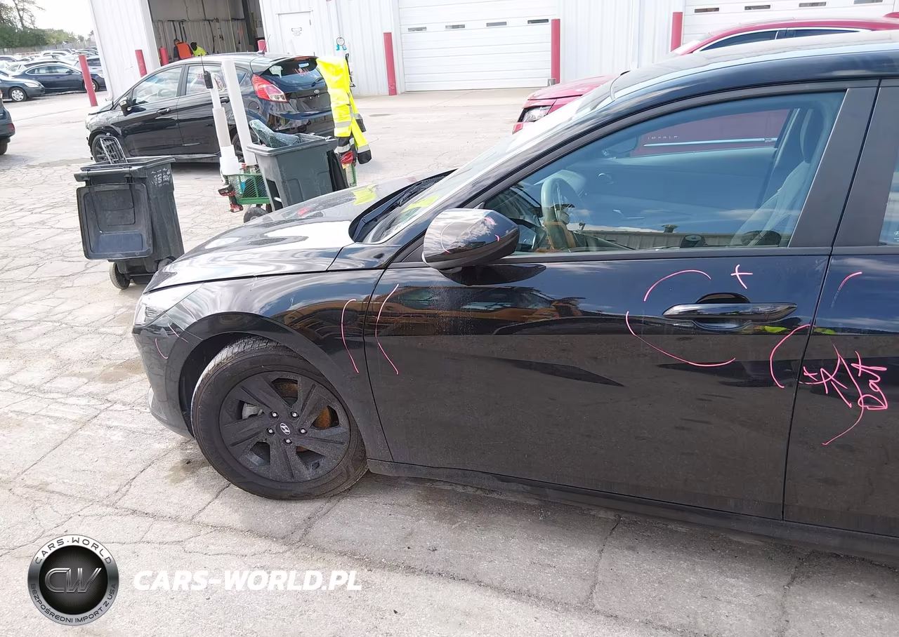 2023 Hyundai Elantra Hybrid Blue VIN:KMHLM4AJ2PU082649 - 6