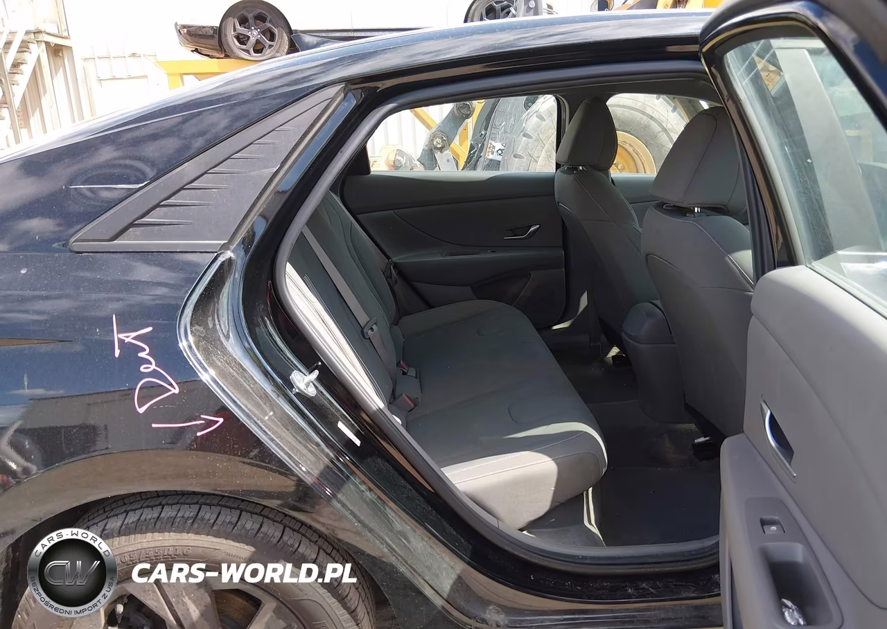 2023 Hyundai Elantra Hybrid Blue VIN:KMHLM4AJ2PU082649 - 8