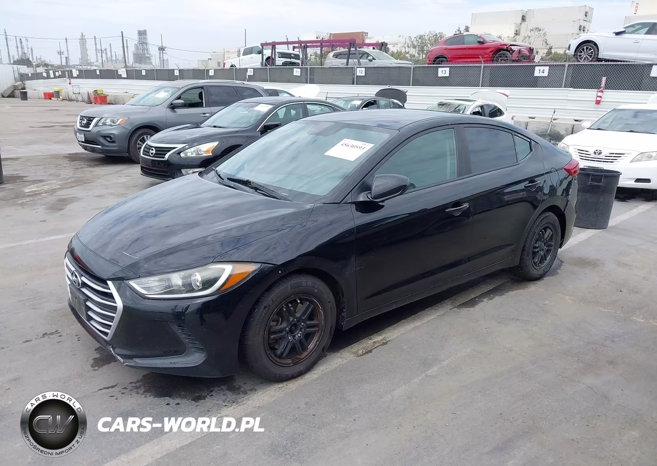 2017 Hyundai Elantra Se VIN:KMHD74LF6HU307449 - 2