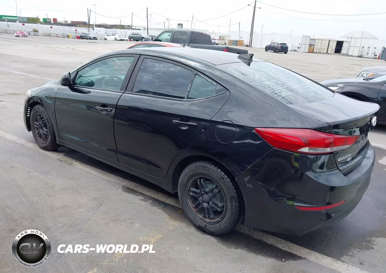 2017 Hyundai Elantra Se VIN:KMHD74LF6HU307449 - 3