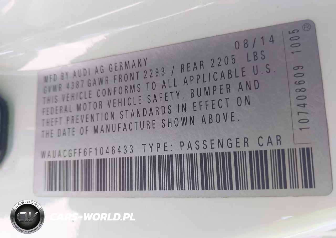 2015 Audi A3 1.8T Premium VIN:WAUACGFF6F1046433 - 9