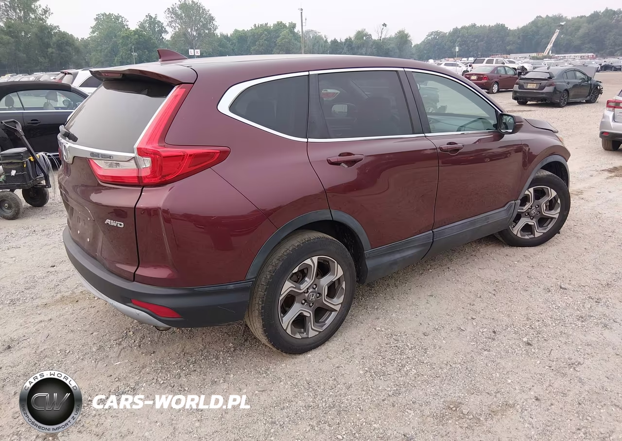 2017 Honda Cr-V Ex-L-Ex-L Navi VIN:2HKRW2H87HH604767 - 4