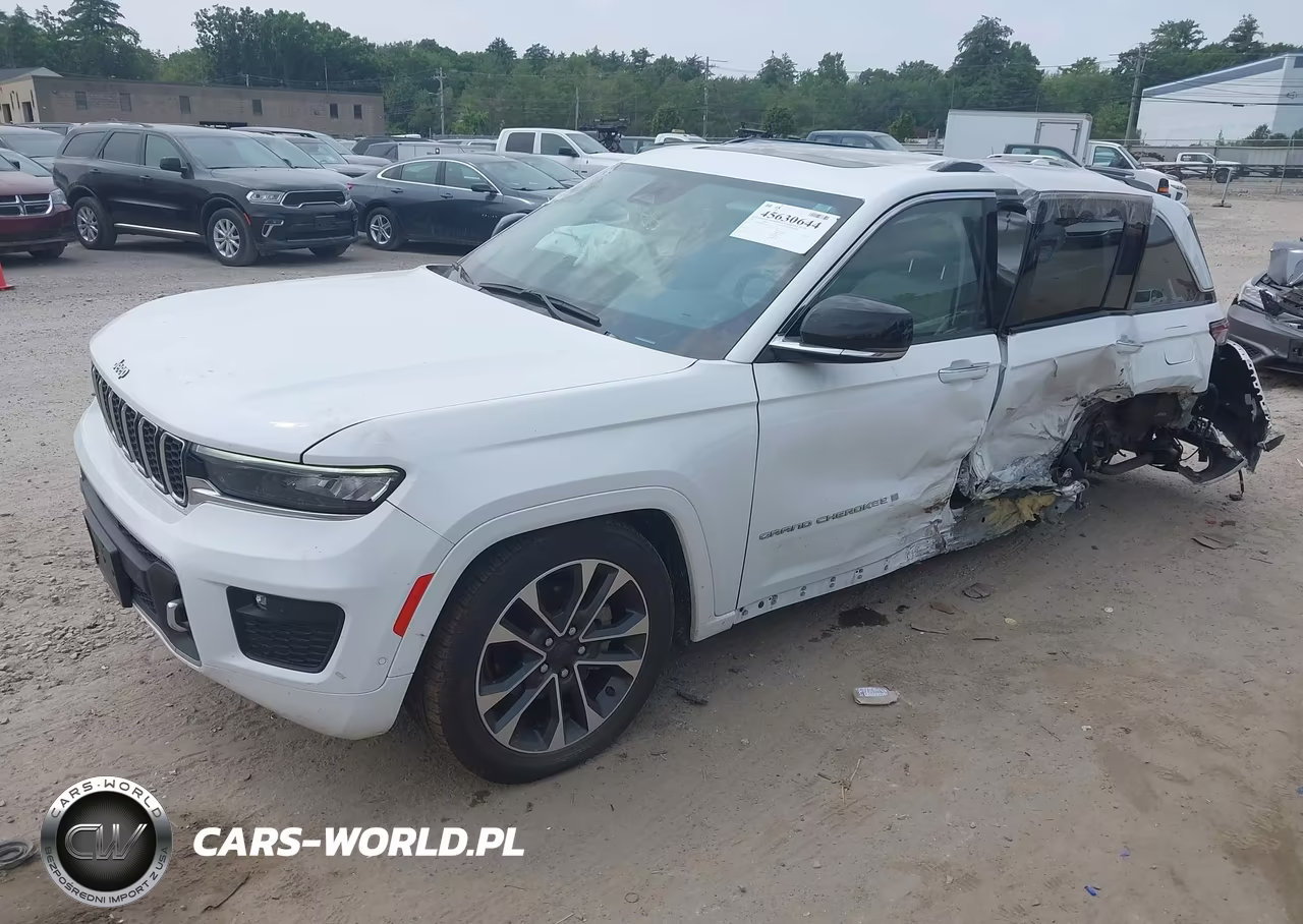 2022 Jeep Grand Cherokee Overland 4X4 VIN:1C4RJHDG2N8553199 - 2