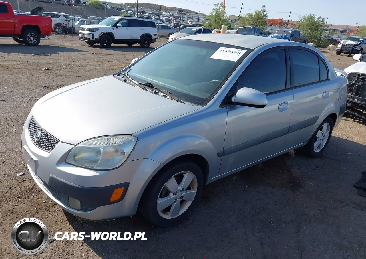 2007 Kia Rio Sx VIN:KNADE123276239067 - 2