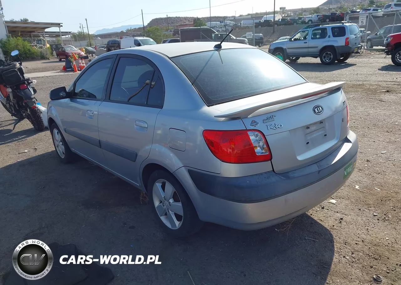 2007 Kia Rio Sx VIN:KNADE123276239067 - 3