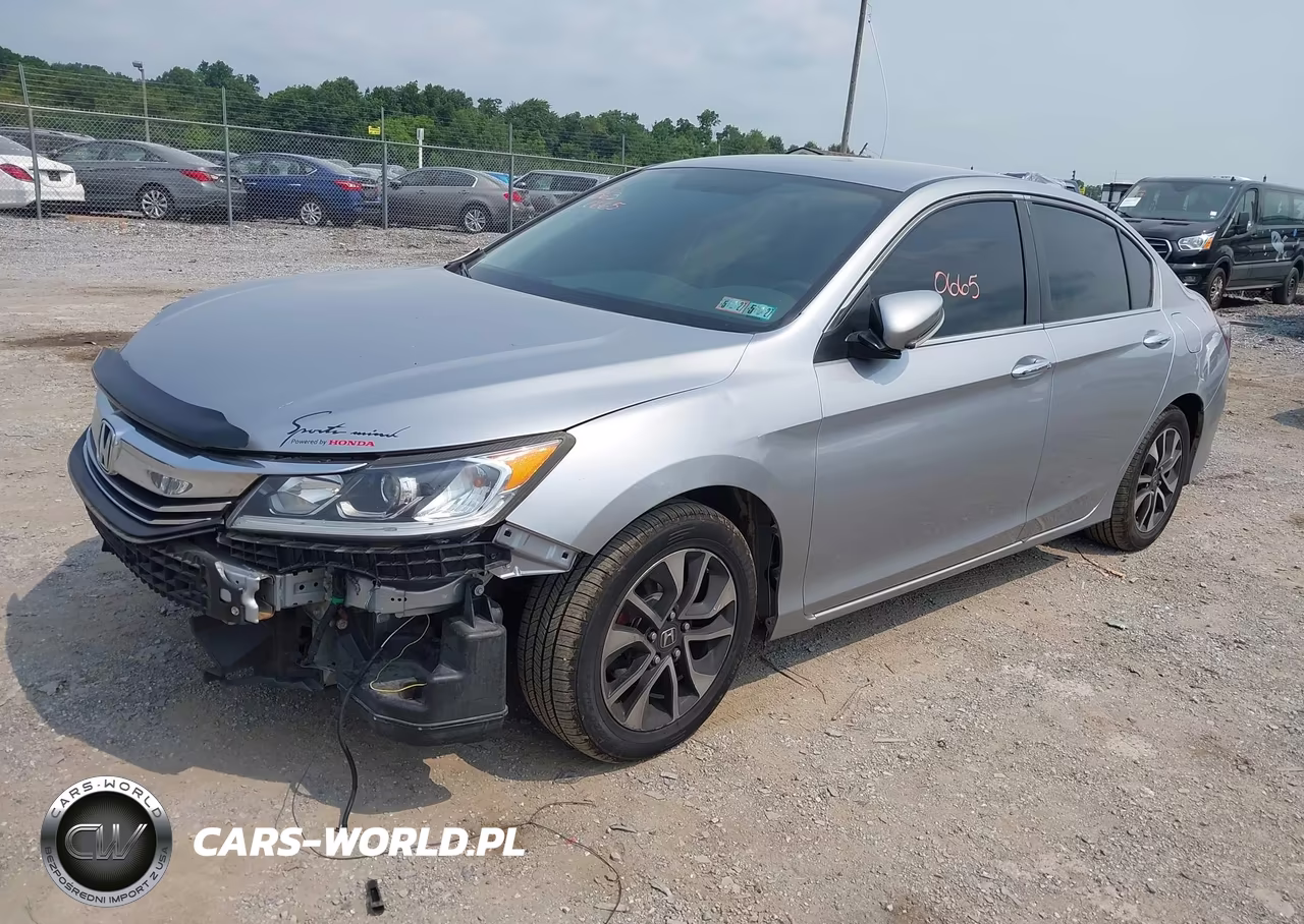 2017 Honda Accord Lx VIN:1HGCR2F39HA200785 - 2