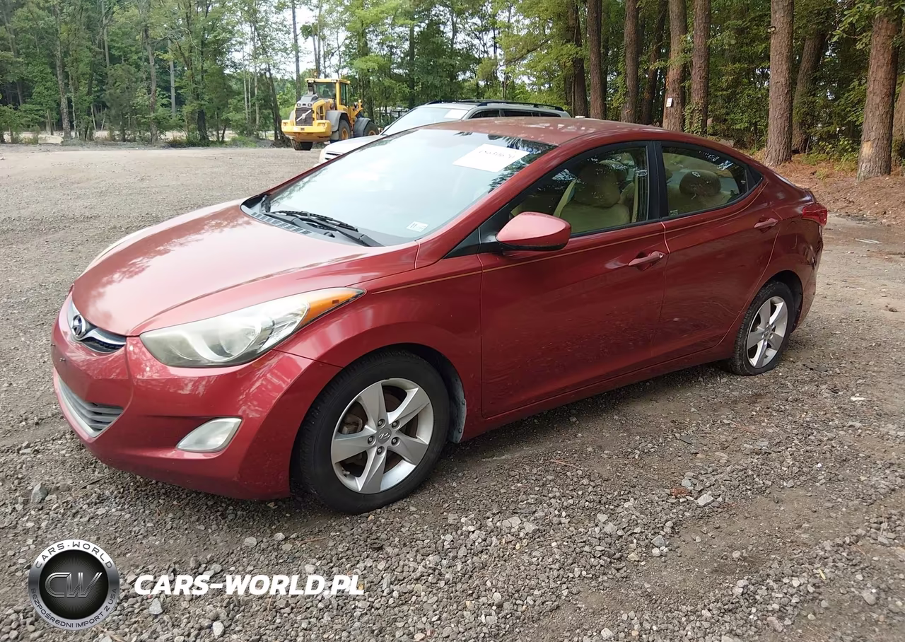 2013 Hyundai Elantra Gls VIN:5NPDH4AE5DH238902 - 2