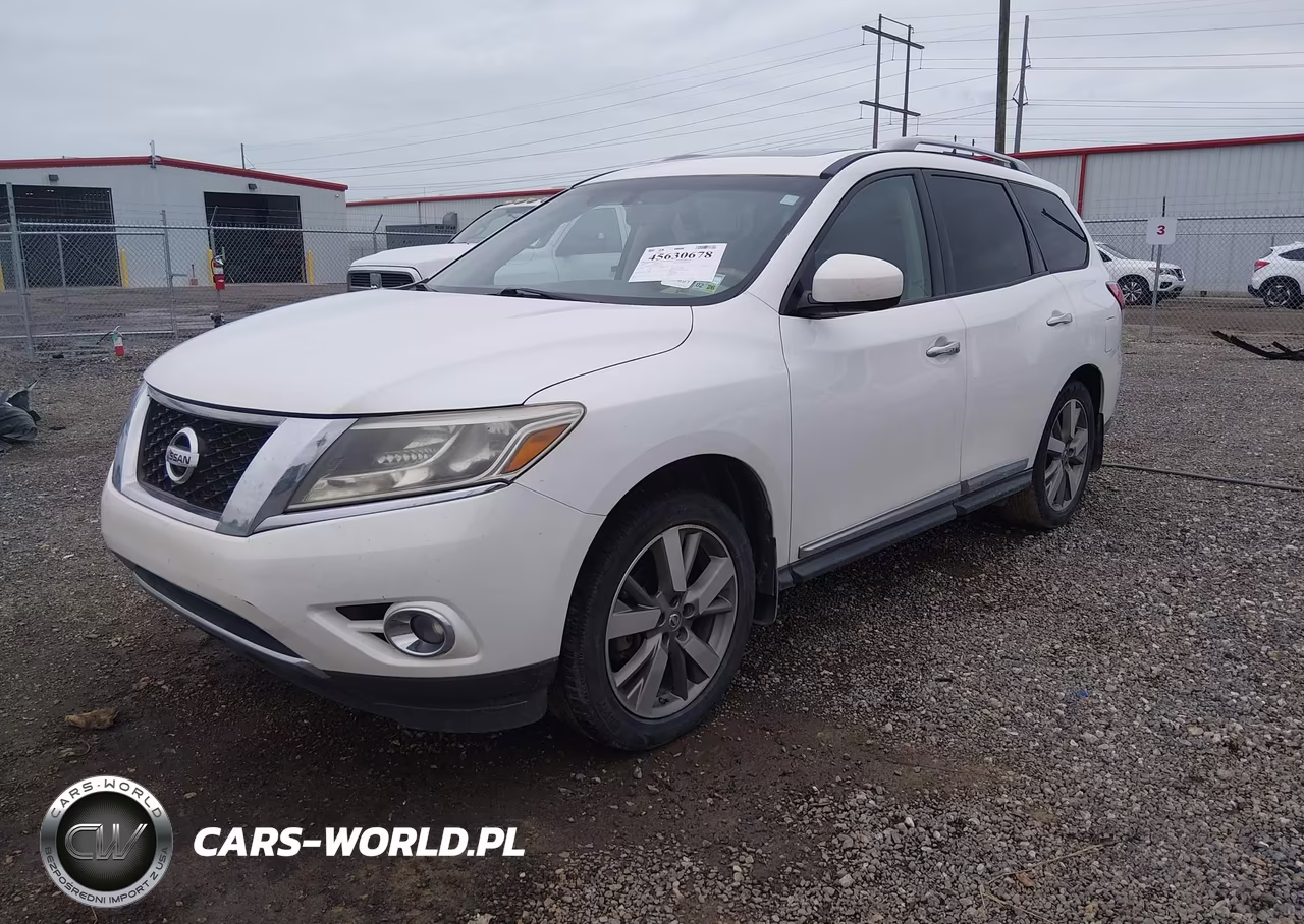 2014 Nissan Pathfinder Platinum VIN:5N1AR2MNXEC676002 - 2