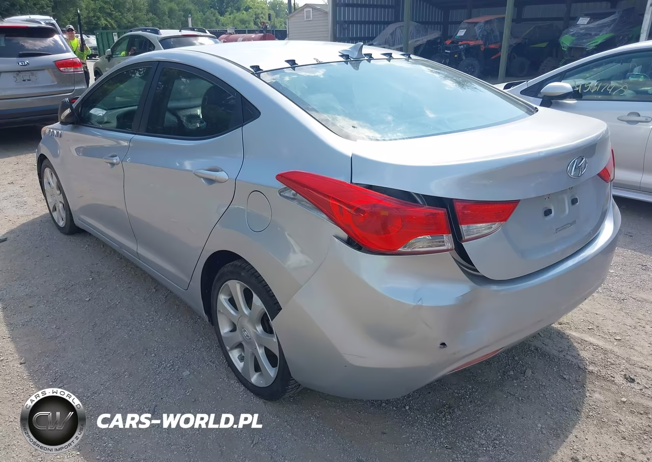 2011 Hyundai Elantra Limited VIN:5NPDH4AE2BH005038 - 3