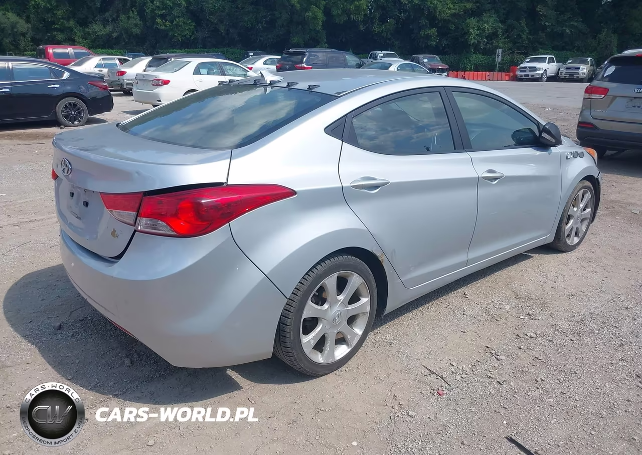 2011 Hyundai Elantra Limited VIN:5NPDH4AE2BH005038 - 4