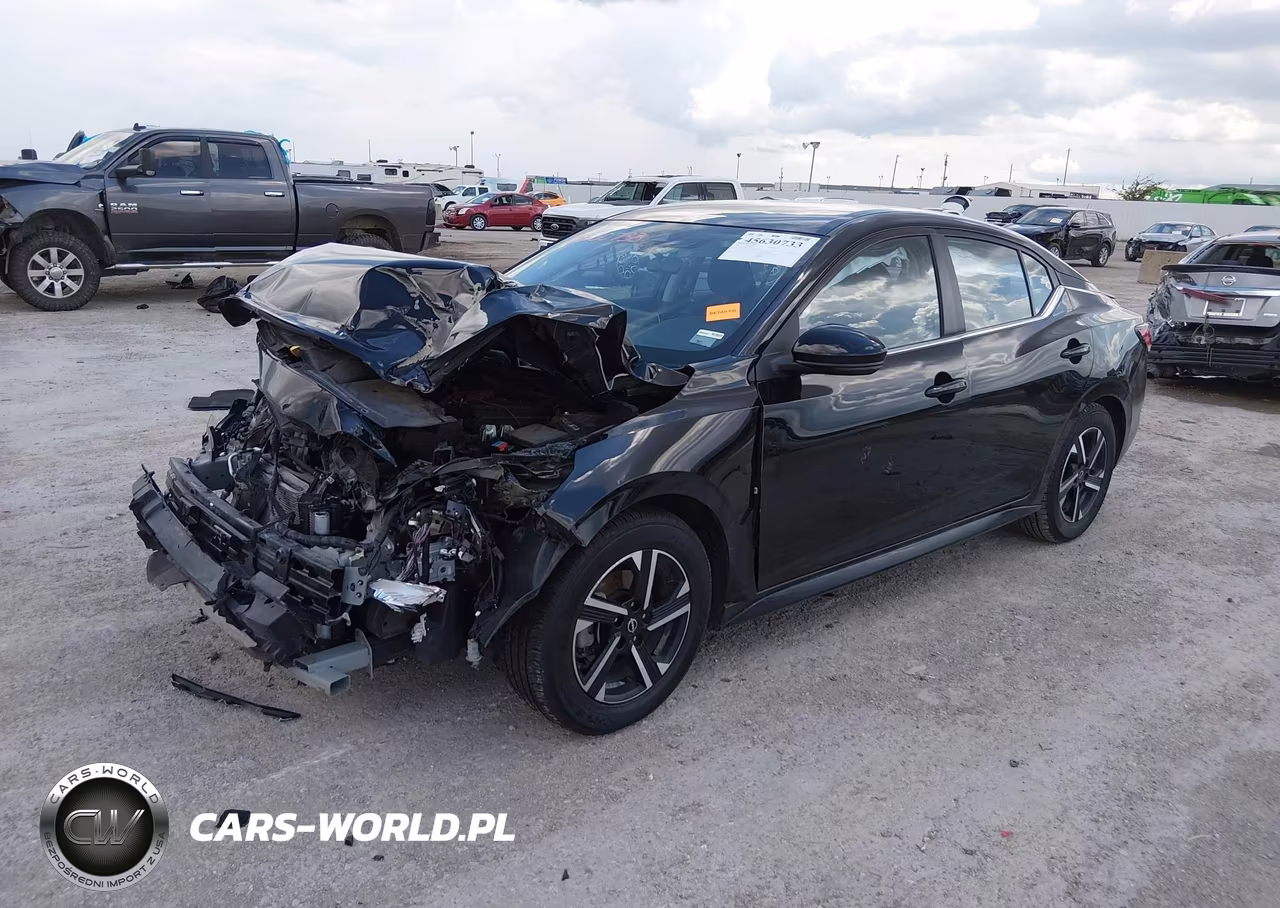 2025 Nissan Sentra Sr VIN:3N1AB8DV4SY331212 - 2