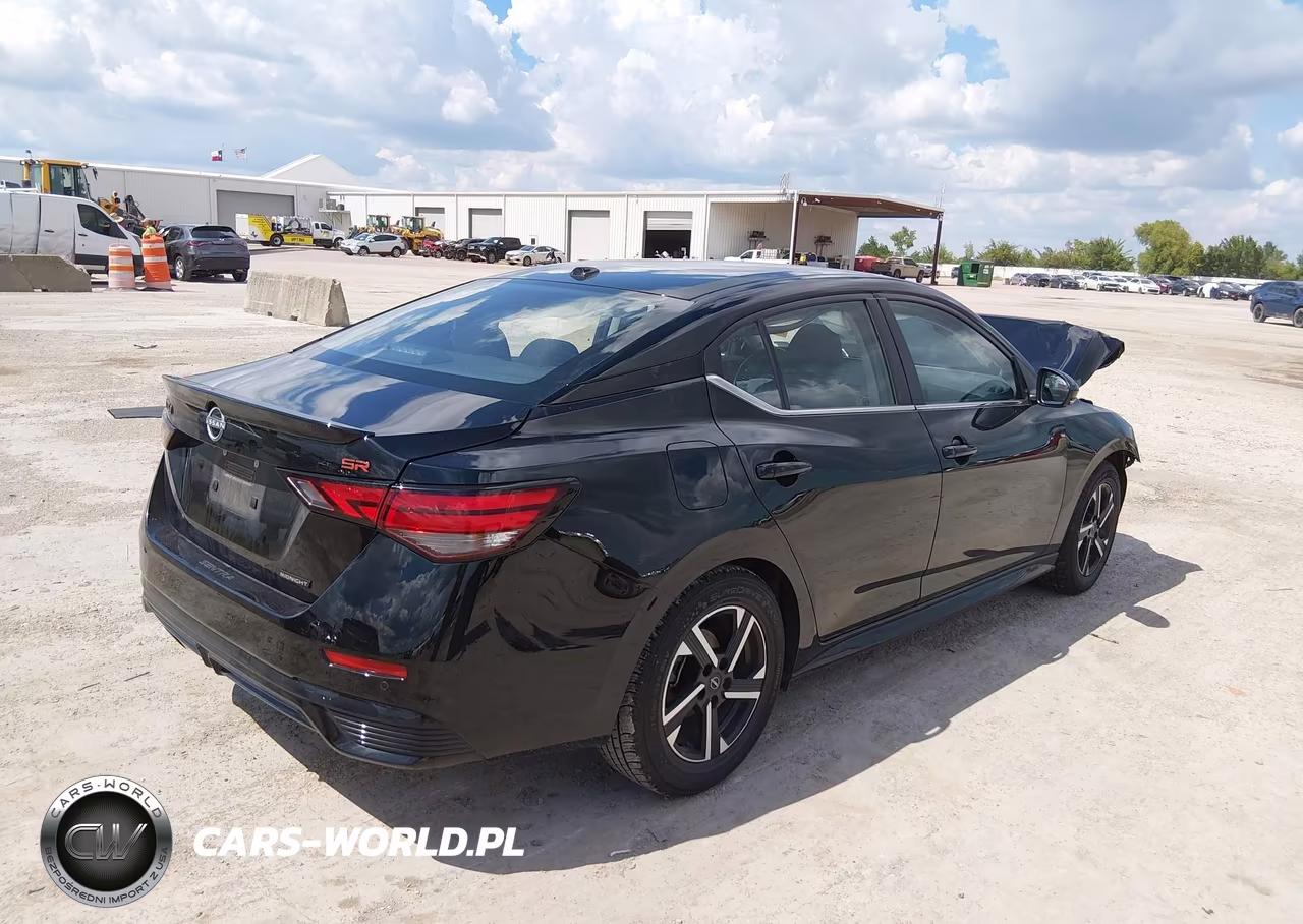 2025 Nissan Sentra Sr VIN:3N1AB8DV4SY331212 - 4
