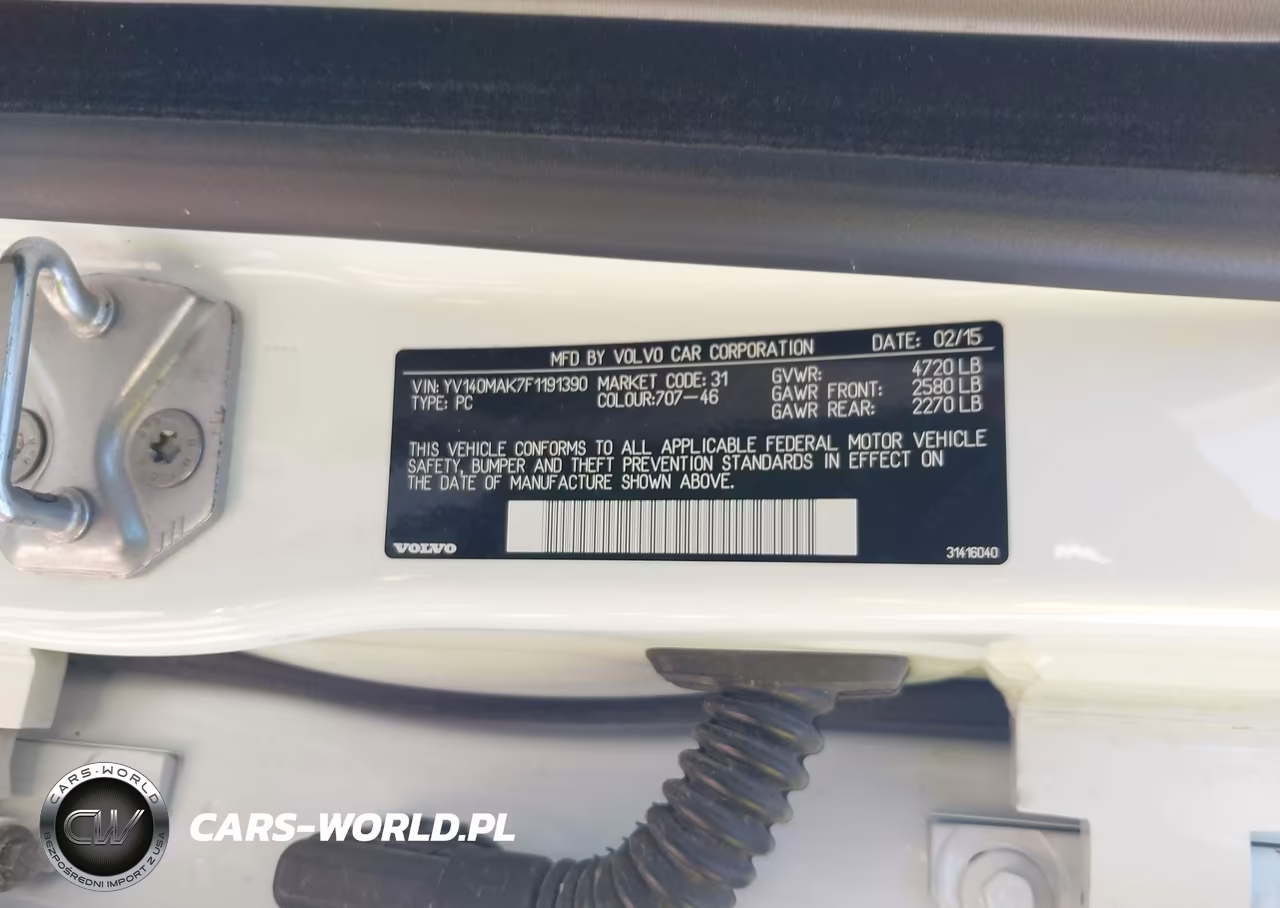 2015 Volvo S80 T5 VIN:YV140MAK7F1191390 - 9