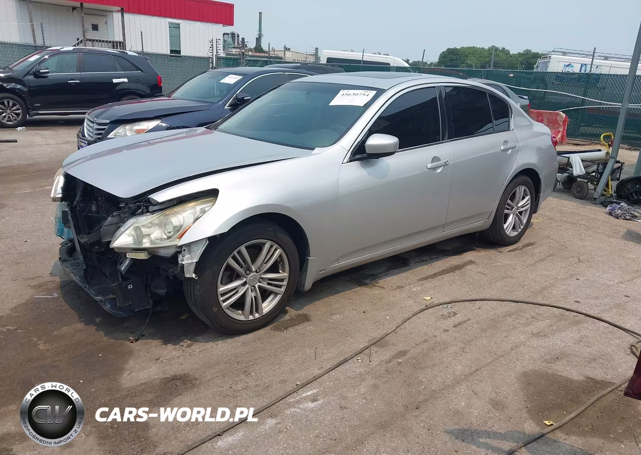 2010 Infiniti G37X VIN:JN1CV6AR3AM456649 - 2