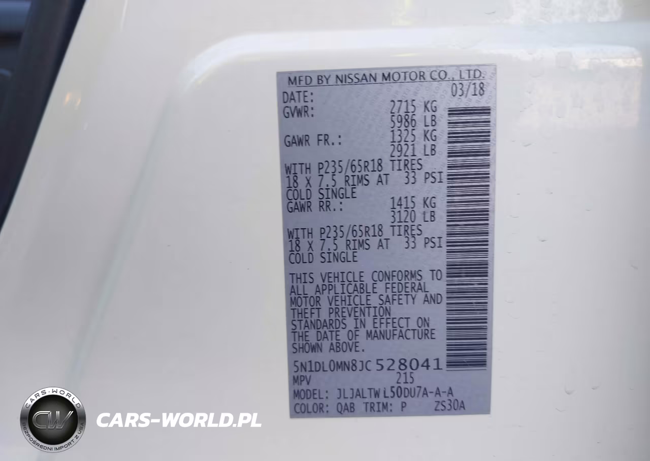 2018 Infiniti Qx60 VIN:5N1DL0MN8JC528041 - 9