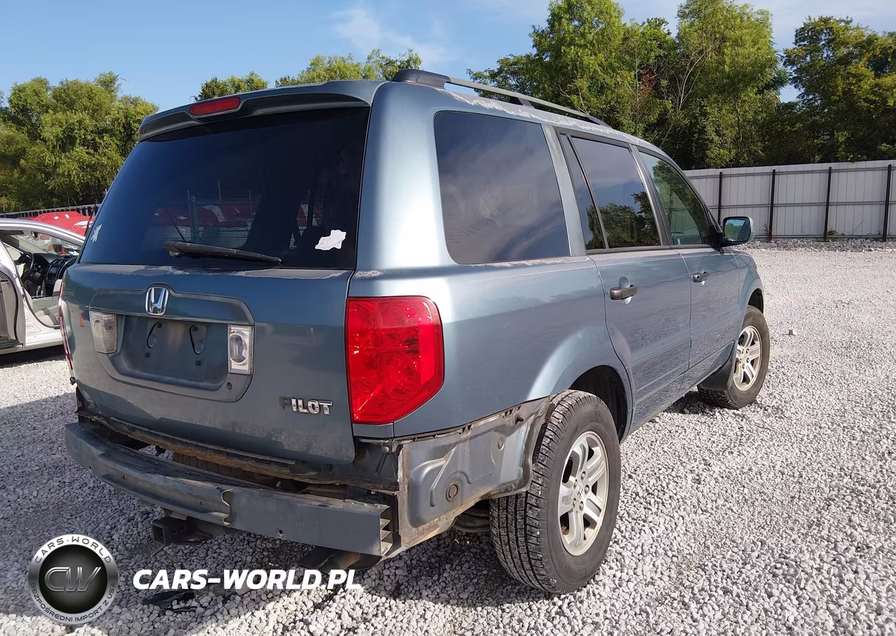 2005 Honda Pilot Ex-L VIN:5FNYF18595B032140 - 4