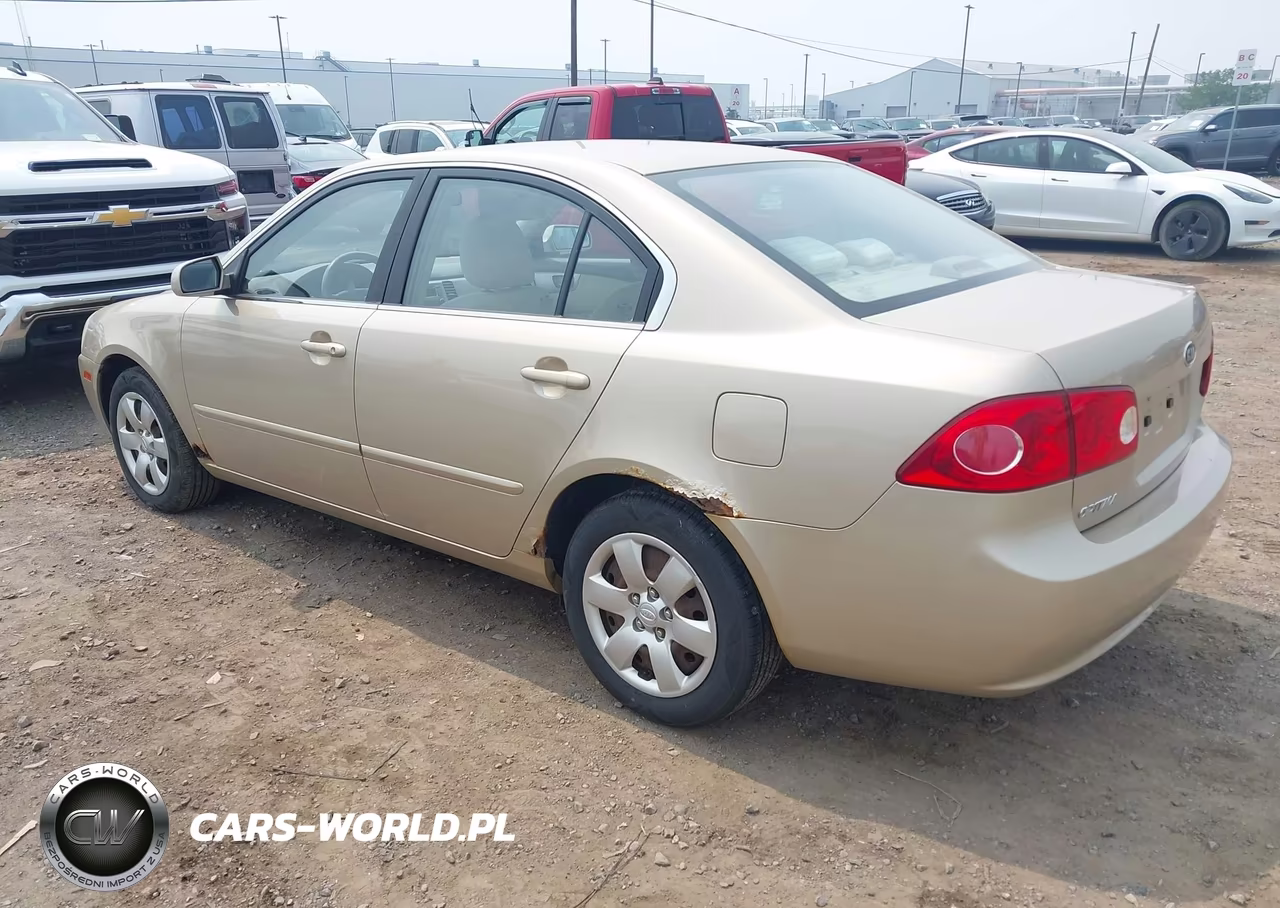 2008 Kia Optima Lx VIN:KNAGE123385170815 - 3