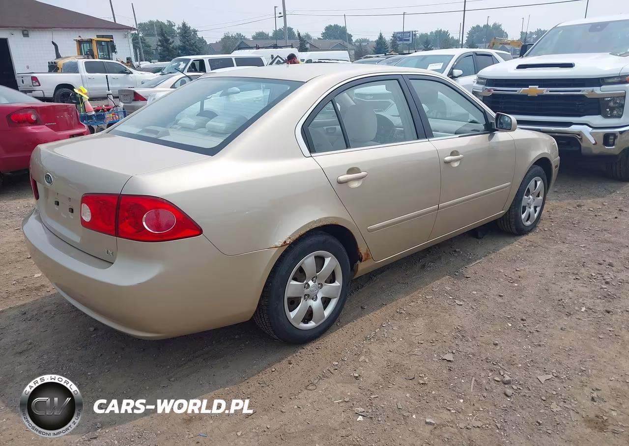 2008 Kia Optima Lx VIN:KNAGE123385170815 - 4