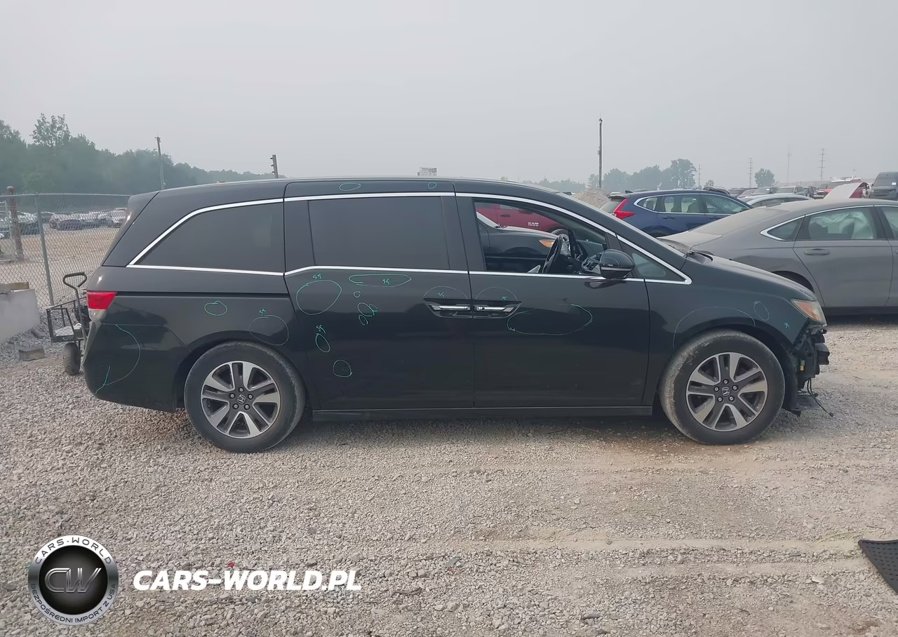 2014 Honda Odyssey Touring-Touring Elite VIN:5FNRL5H91EB133793 - 14