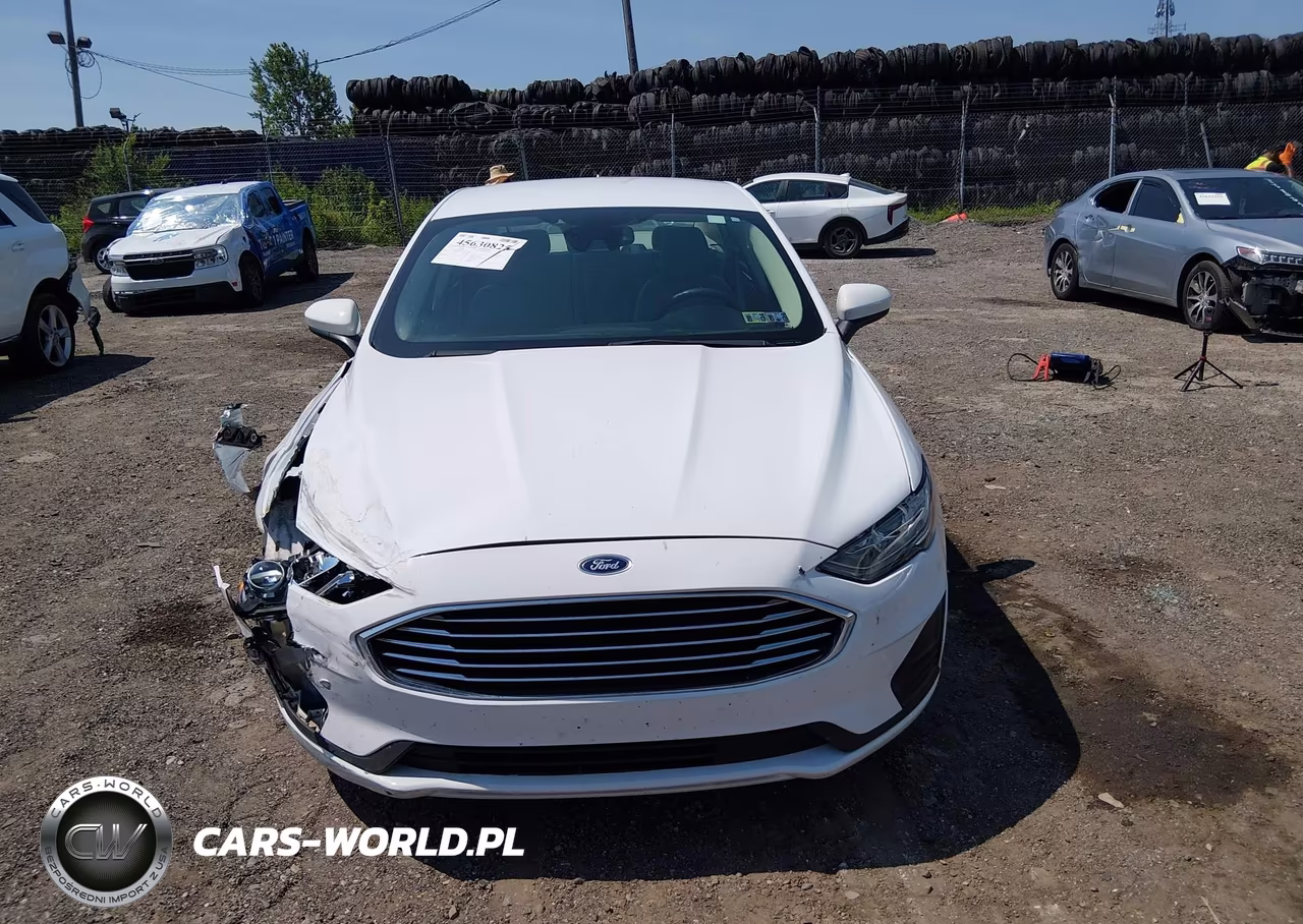 2019 Ford Fusion Hybrid Se VIN:3FA6P0LU7KR137739 - 12