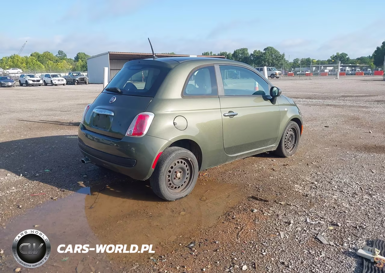 2013 Fiat 500 Pop VIN:3C3CFFAR6DT739219 - 4